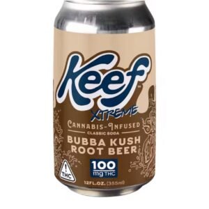 Keef Cannabis Infused Drink Bubba Kush Root 100MG Thc
