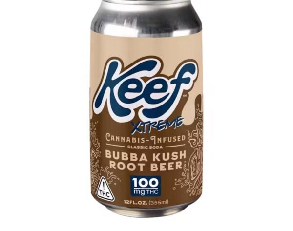 keef soda bubba kush root cannabis infused drink