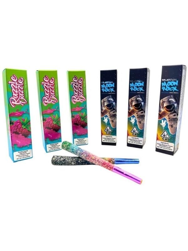 buy dr zodiak moonrock infused prerolls