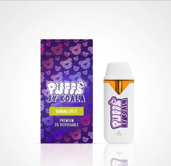 Banana Split 2Grams Disposable Puffs By Koala Vape Pen